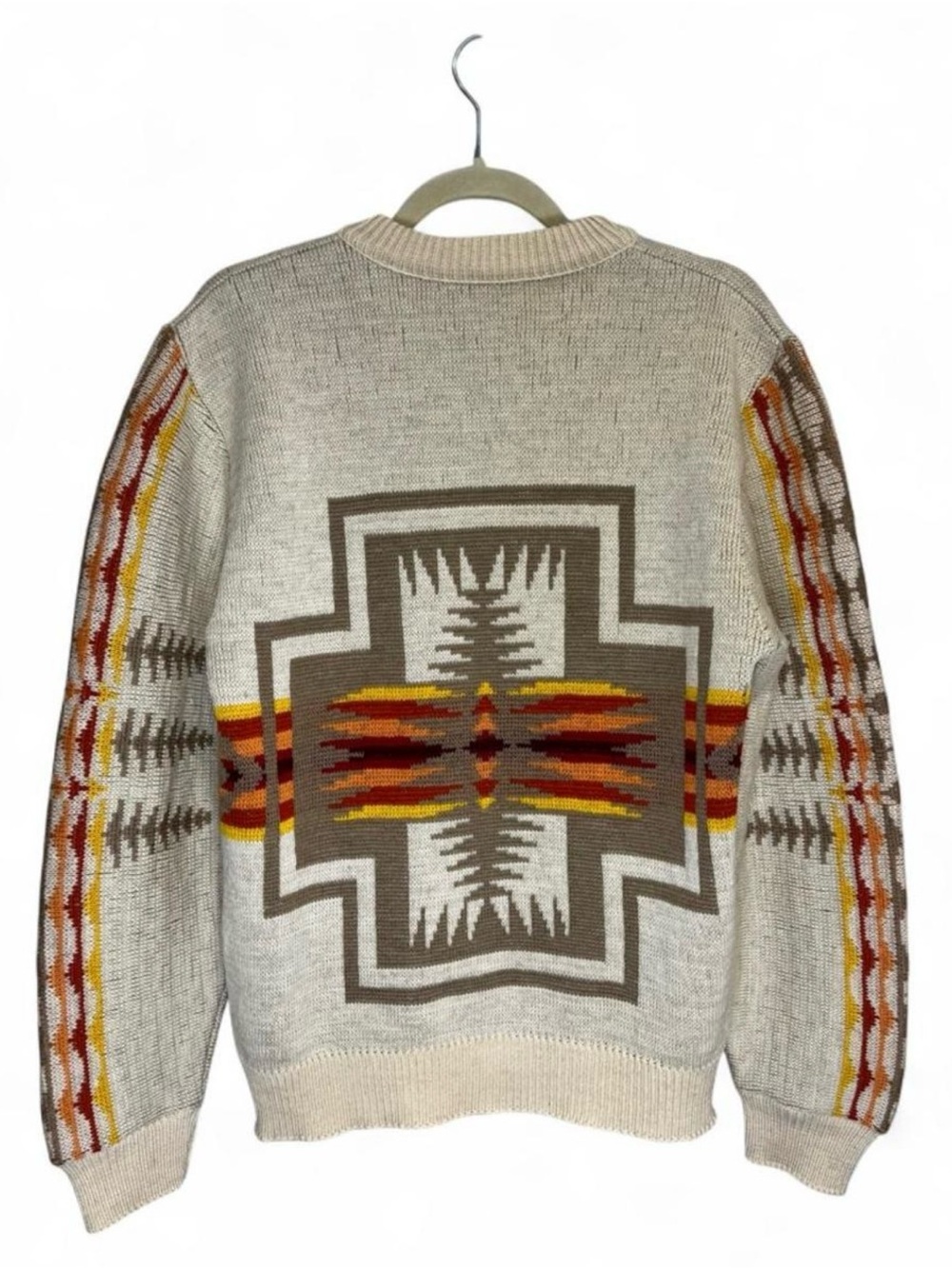 Vintage 1970's Pendleton 100% virgin wool sweater - Picture 2 of 6
